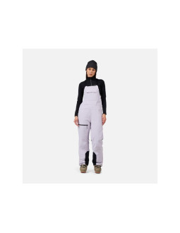 Spodnie narciarskie damskie rossignol w outerlimits insulated bib szare 2