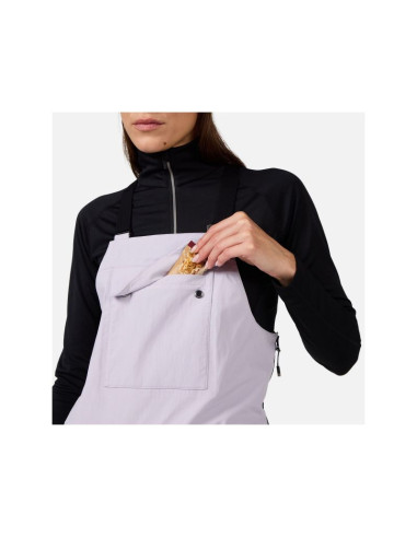 Spodnie narciarskie damskie rossignol w outerlimits insulated bib szare