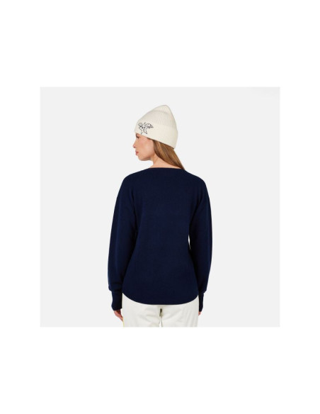 Sweter damski rossignol w jcc signal rn niebieski