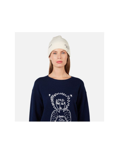 Sweter damski rossignol w jcc signal rn niebieski
