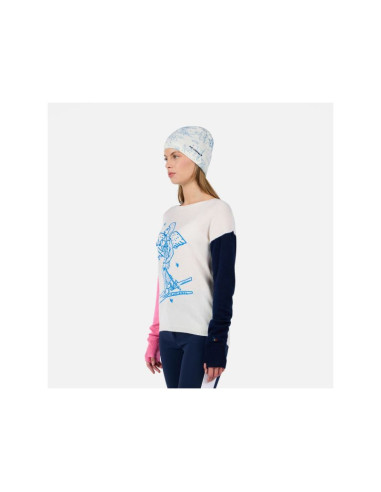 Sweter damski rossignol w jcc signal rn niebieski