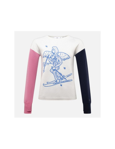 Sweter damski rossignol w jcc signal rn niebieski