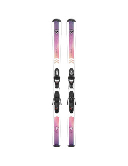 Narty rossignol diva jr 100-140 kid-x / kid 4 gw b76 black