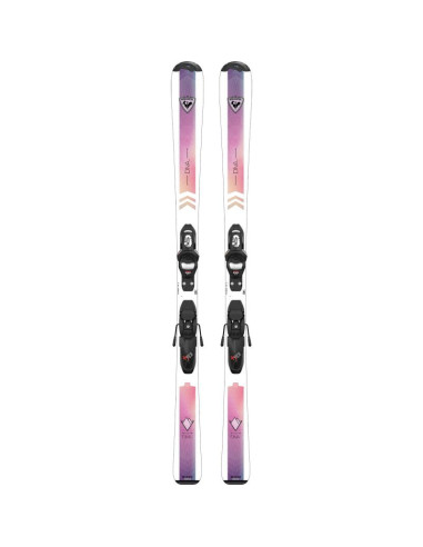 Narty rossignol diva jr 100-140 kid-x / kid 4 gw b76 black
