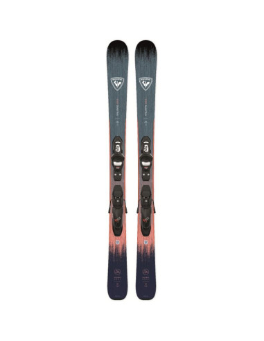 Narty rossignol rallybird jr kid-x / kid 4 gw b76 black