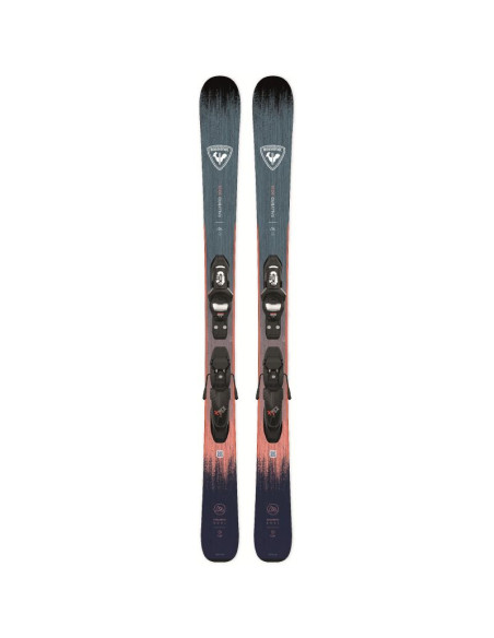 Narty rossignol rallybird jr kid-x / kid 4 gw b76 black