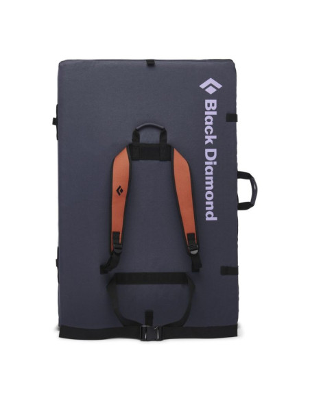 Crashpad black diamond circuit crash pad - rust orange