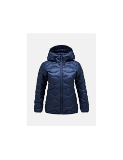 Kurtka puchowa damska peak performance helium down hood jacket women niebieski