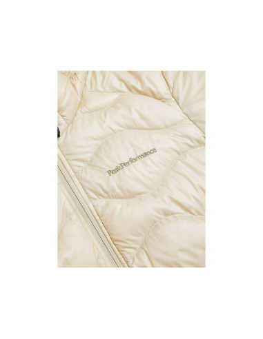 Kurtka puchowa damska peak performance helium down hood jacket women beżowy