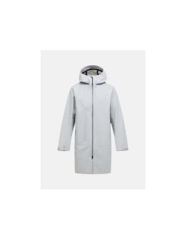 Kurtka męska peak performance m treeline hipe 2.5l shell parka kolor szary