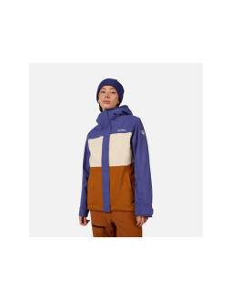 Kurtka narciarska damska rossignol w desafio 2l shell jkt niebieska