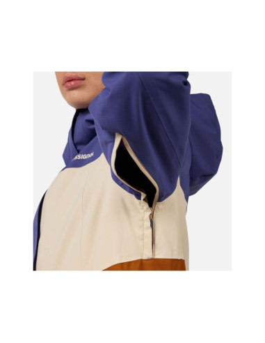 Kurtka narciarska damska rossignol w desafio 2l shell jkt niebieska