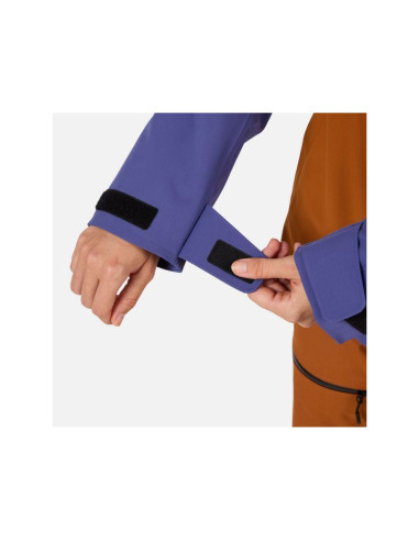 Kurtka narciarska damska rossignol w desafio 2l shell jkt niebieska