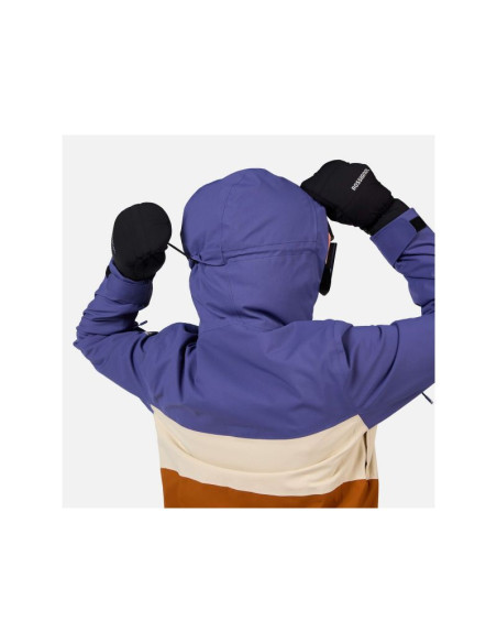 Kurtka narciarska damska rossignol w desafio 2l shell jkt niebieska