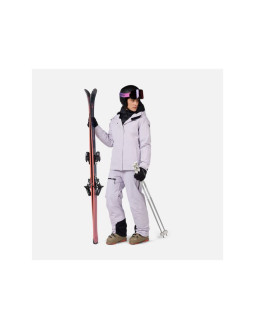 Kurtka narciarska damska rossignol w desafio 2l shell jkt szara 2
