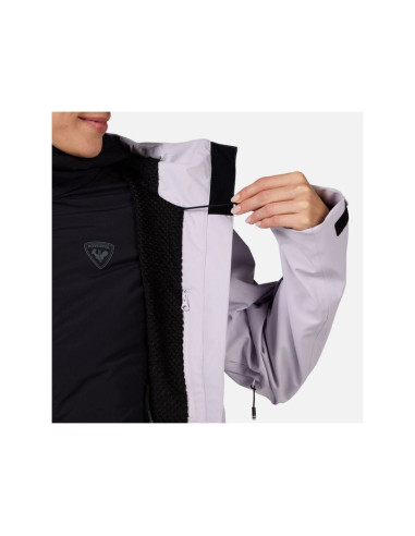 Kurtka narciarska damska rossignol w desafio 2l shell jkt szara