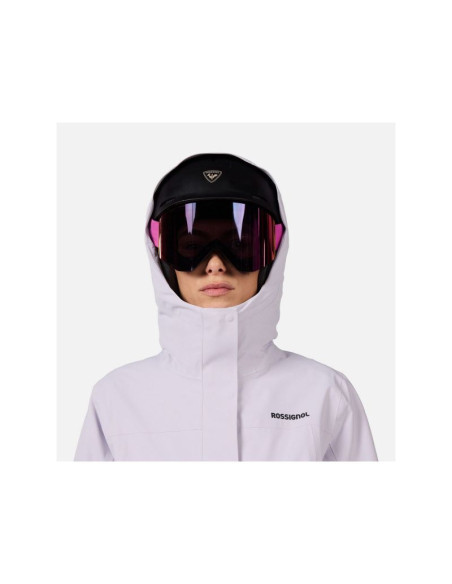 Kurtka narciarska damska rossignol w desafio 2l shell jkt szara