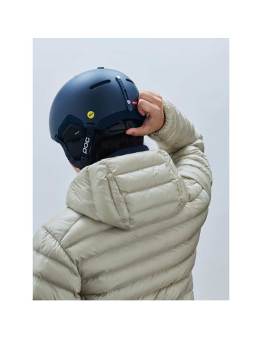 Kask narciarski poc calyx granatowy