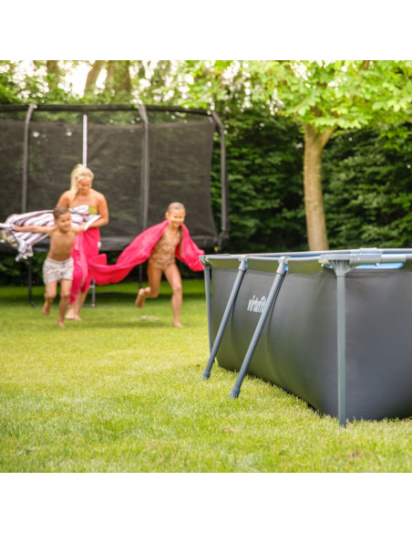 Virtufit prostokątny basen - 300 x 210 cm - z pompą filtrującą