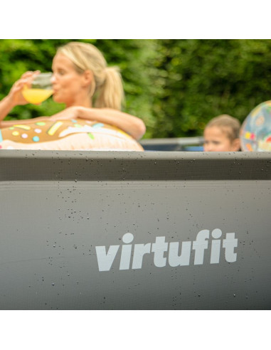 Virtufit prostokątny basen - 300 x 210 cm - z pompą filtrującą