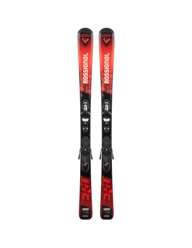 Narty rossignol hero jr 100-140 kid-x / kid 4 gw b76 black