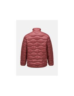 Kurtka puchowa męska peak performance m helium down jacket kolor czerwony 2