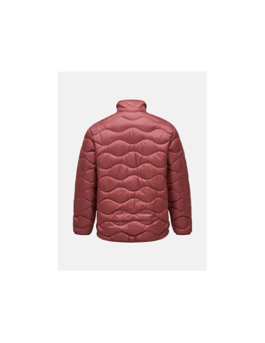 Kurtka puchowa męska peak performance m helium down jacket kolor czerwony
