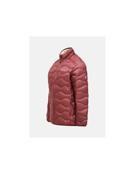 Kurtka puchowa męska peak performance m helium down jacket kolor czerwony