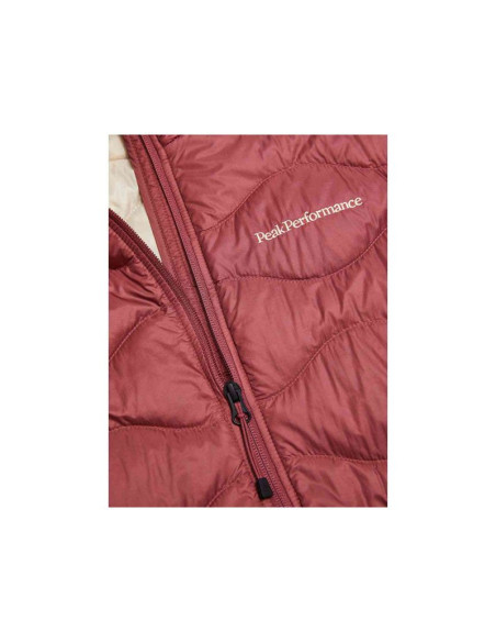 Kurtka puchowa męska peak performance m helium down jacket kolor czerwony