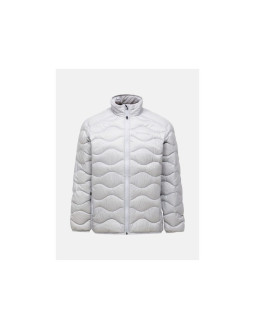 Kurtka puchowa męska peak performance m helium down jacket kolor szary