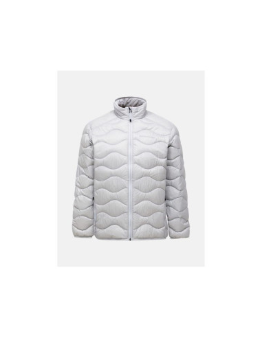Kurtka puchowa męska peak performance m helium down jacket kolor szary