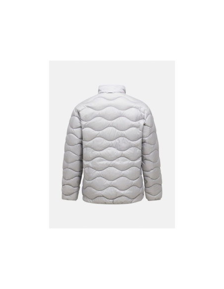 Kurtka puchowa męska peak performance m helium down jacket kolor szary