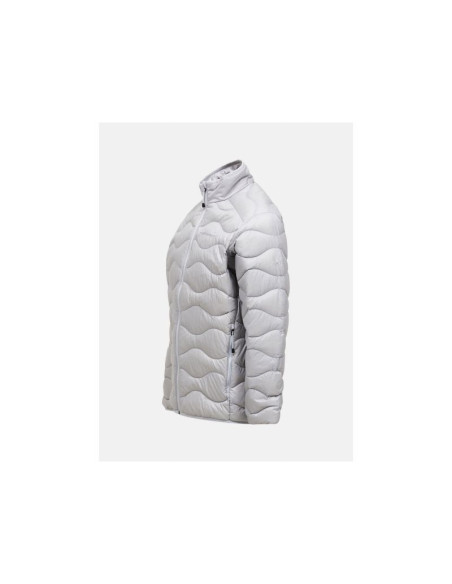 Kurtka puchowa męska peak performance m helium down jacket kolor szary