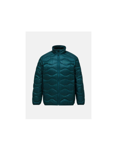 Kurtka puchowa męska peak performance m helium down jacket kolor zielony