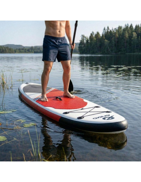 Zestaw - deska sup dmuchana 145kg 320x81x15cm enero