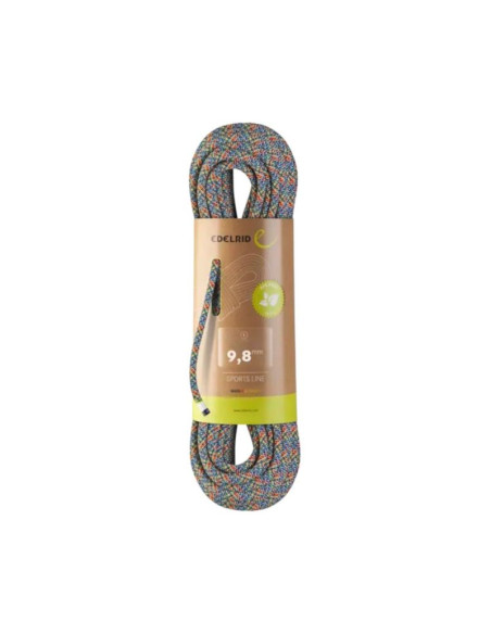 Lina wspinaczkowa edelrid puffin 9,8mm 60m w kolorze mieszanym