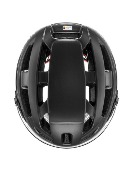 Kask rowerowy uvex finale visor 56-61cm, black matt