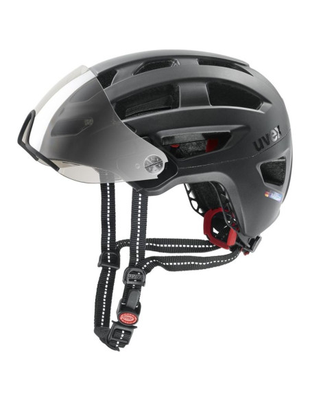 Kask rowerowy uvex finale visor 56-61cm, black matt