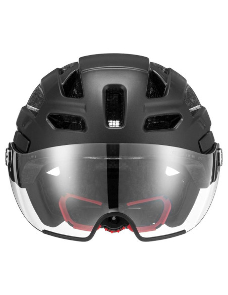 Kask rowerowy uvex finale visor 56-61cm, black matt