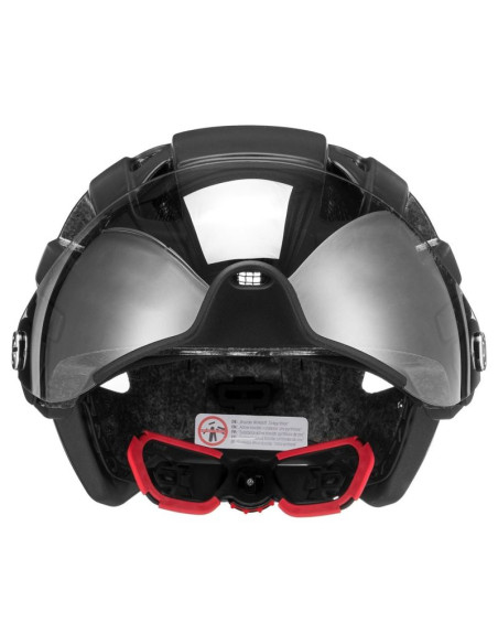 Kask rowerowy uvex finale visor 56-61cm, black matt