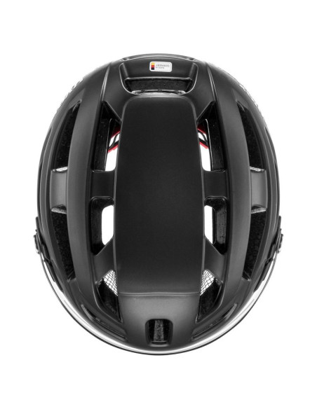 Kask rowerowy uvex finale visor 56-61cm, black matt