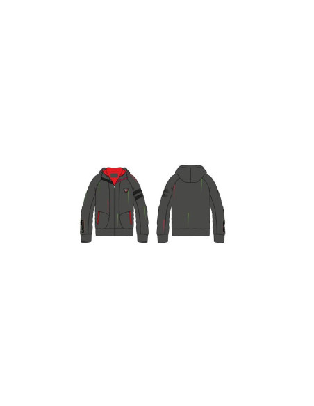 Kurtka rossignol racing jacket junior - black czarny