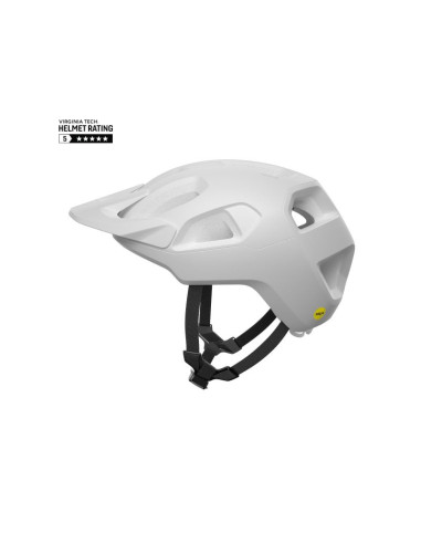 Kask rowerowy poc cularis biały