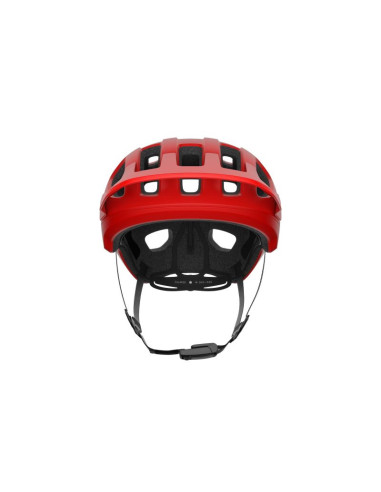 Kask rowerowy poc cularis czerwono czarny