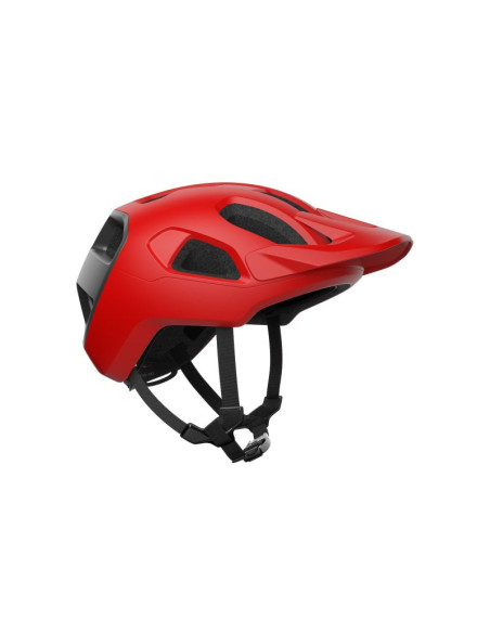 Kask rowerowy poc cularis czerwono czarny