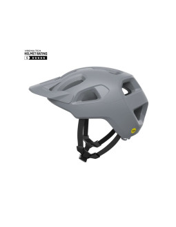 Kask rowerowy poc cularis szary