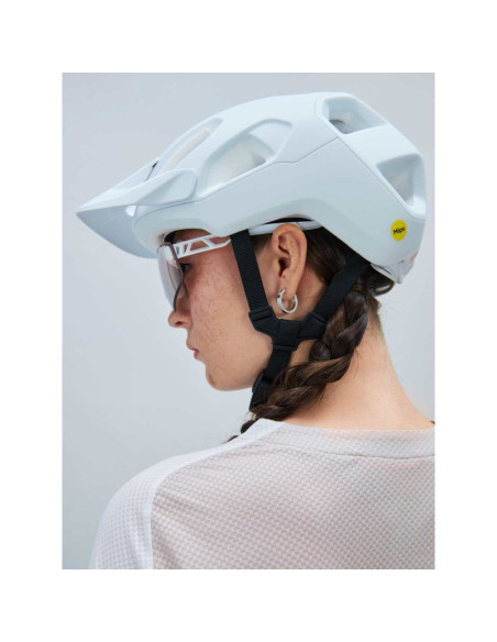 Kask rowerowy poc cularis zielono biały