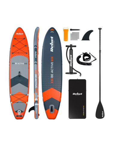 Deska sup rebel active pompowana 350x81x15cm pomarańczowa