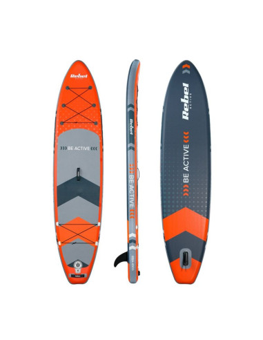 Deska sup rebel active pompowana 350x81x15cm pomarańczowa