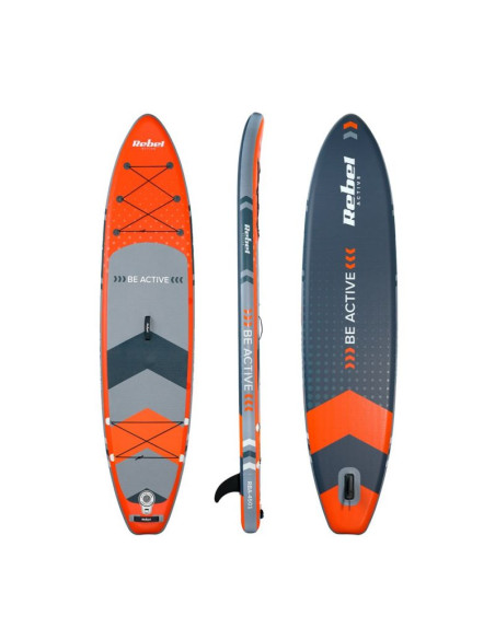 Deska sup rebel active pompowana 350x81x15cm pomarańczowa